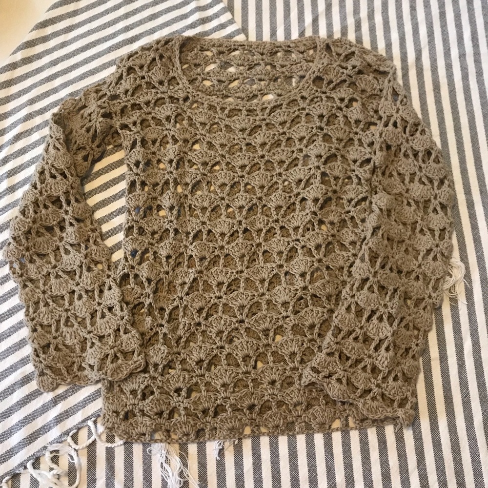 Bolivia Handmade Crochet Sweater